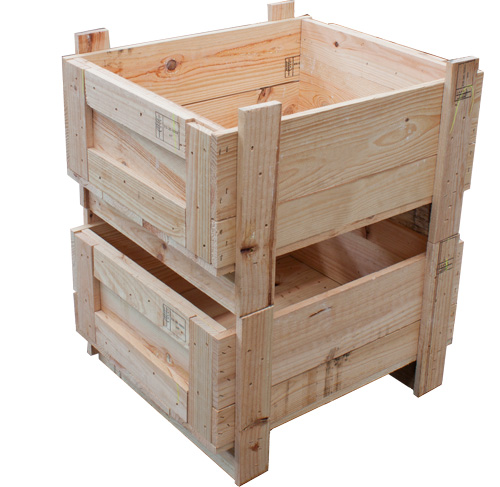 cajas y jaulas de madera