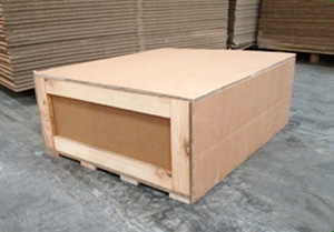 embalaje mixto. embalaje de madera y cartón en Gipuzkoa