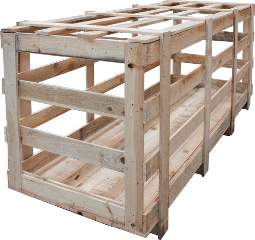 jaula de madera para embalaje