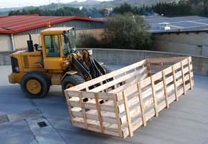 jaula de madera de gran tamaño en Gipuzkoa